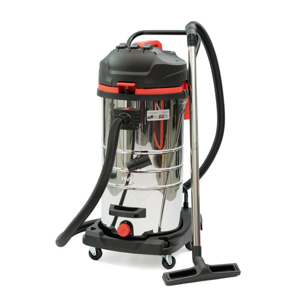 Industriële Nat- en Droogzuiger 100L – 3600W – 3 Motoren