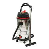 Industriële Nat- en Droogzuiger 60L – 2400W – 2 Motoren